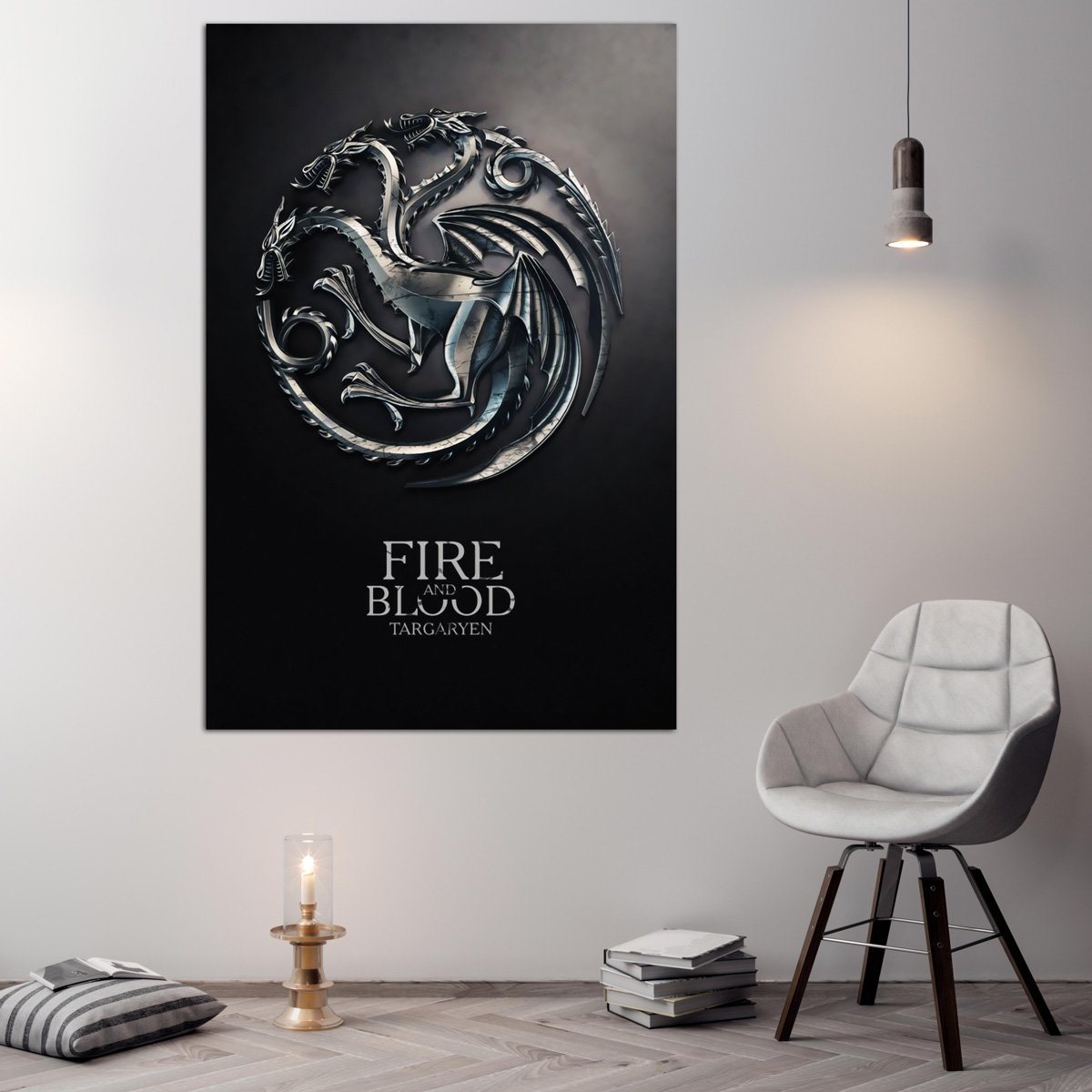 game of thrones logo - lo7ate لوحاتي