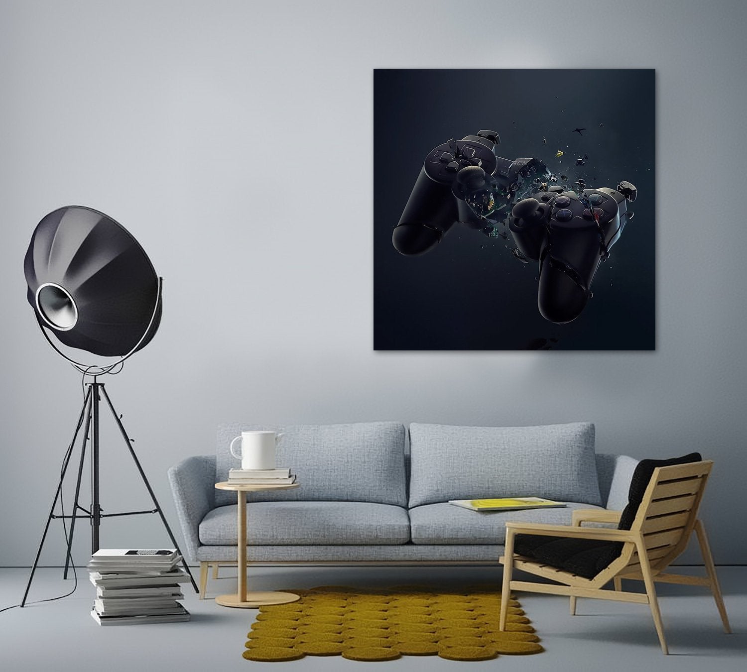 ps4 controller يدة البليستيشن - lo7ate لوحاتي